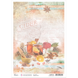 Papier ryżowy HOT APPLE CIDER Ciao Bella A4