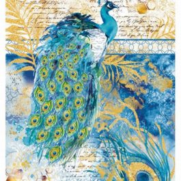 Papier ryżowy NOCTURNAL PEACOCK Ciao Bella A4