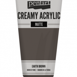 Farba akrylowa creamy HEBAN matowa Pentart 60ml