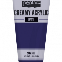 Farba akrylowa creamy GRANAT matowa Pentart 60ml